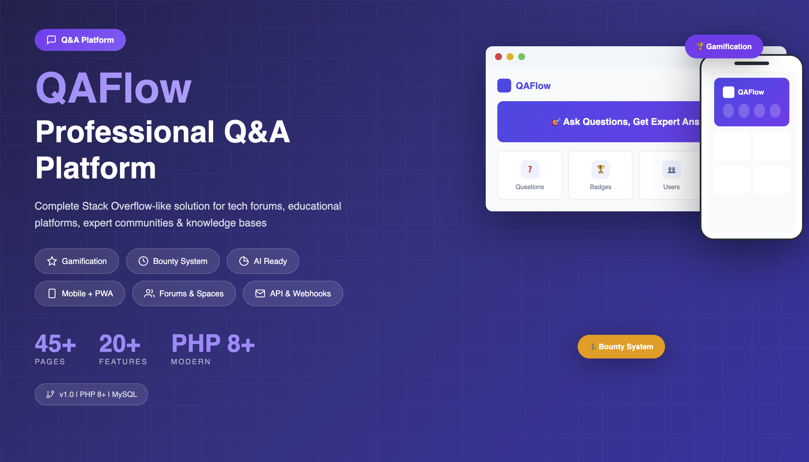 QAFlow - Professional Q&amp;A Platform