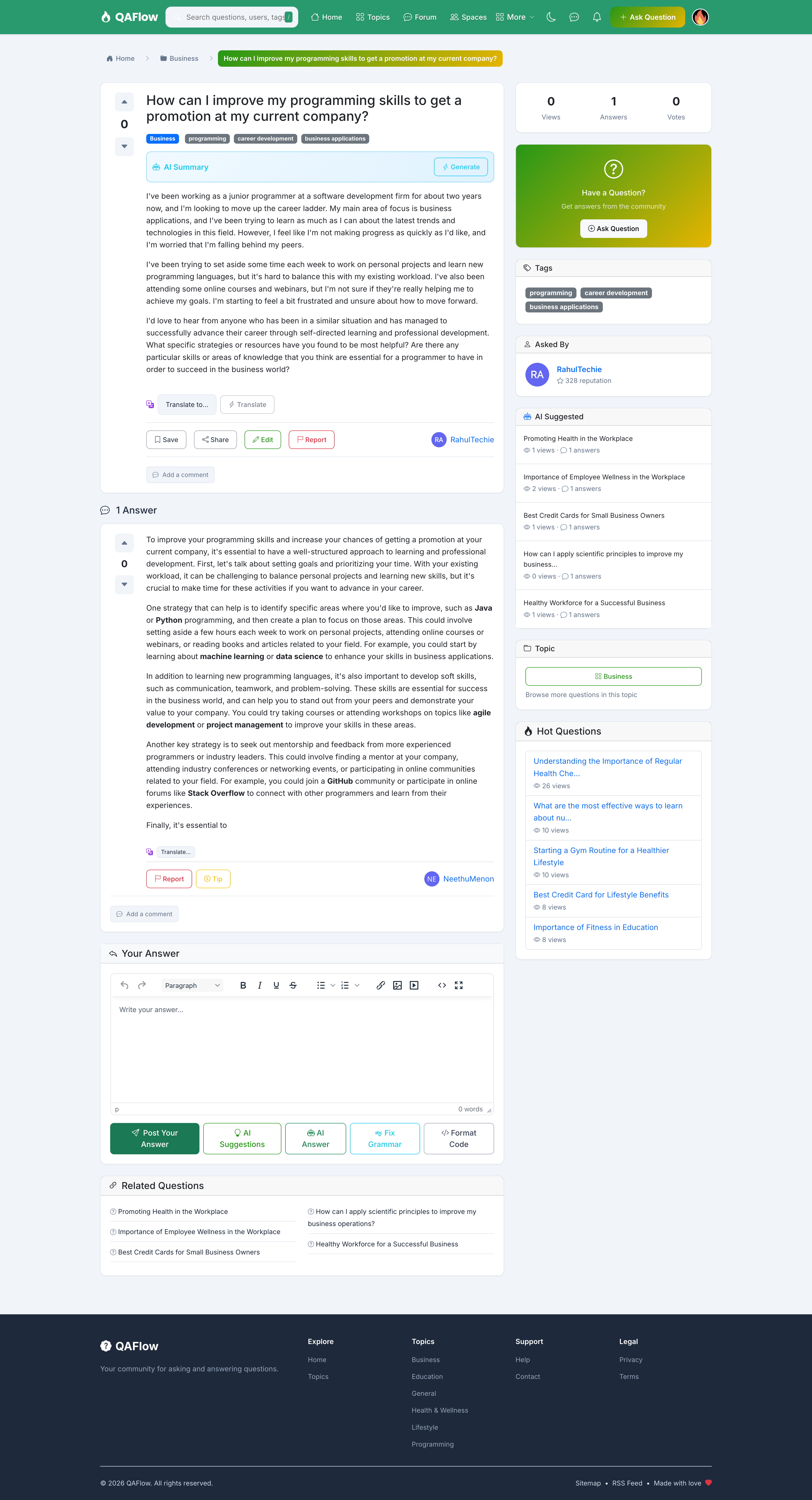 QAFlow screenshot