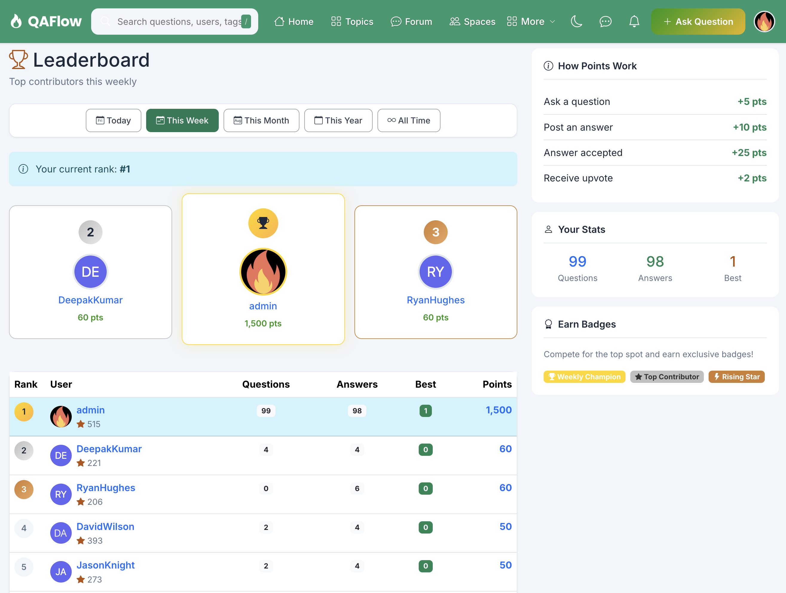 QAFlow screenshot